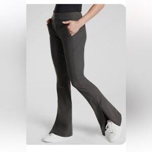 Athleta Black Stellar Flare Trousers NWT